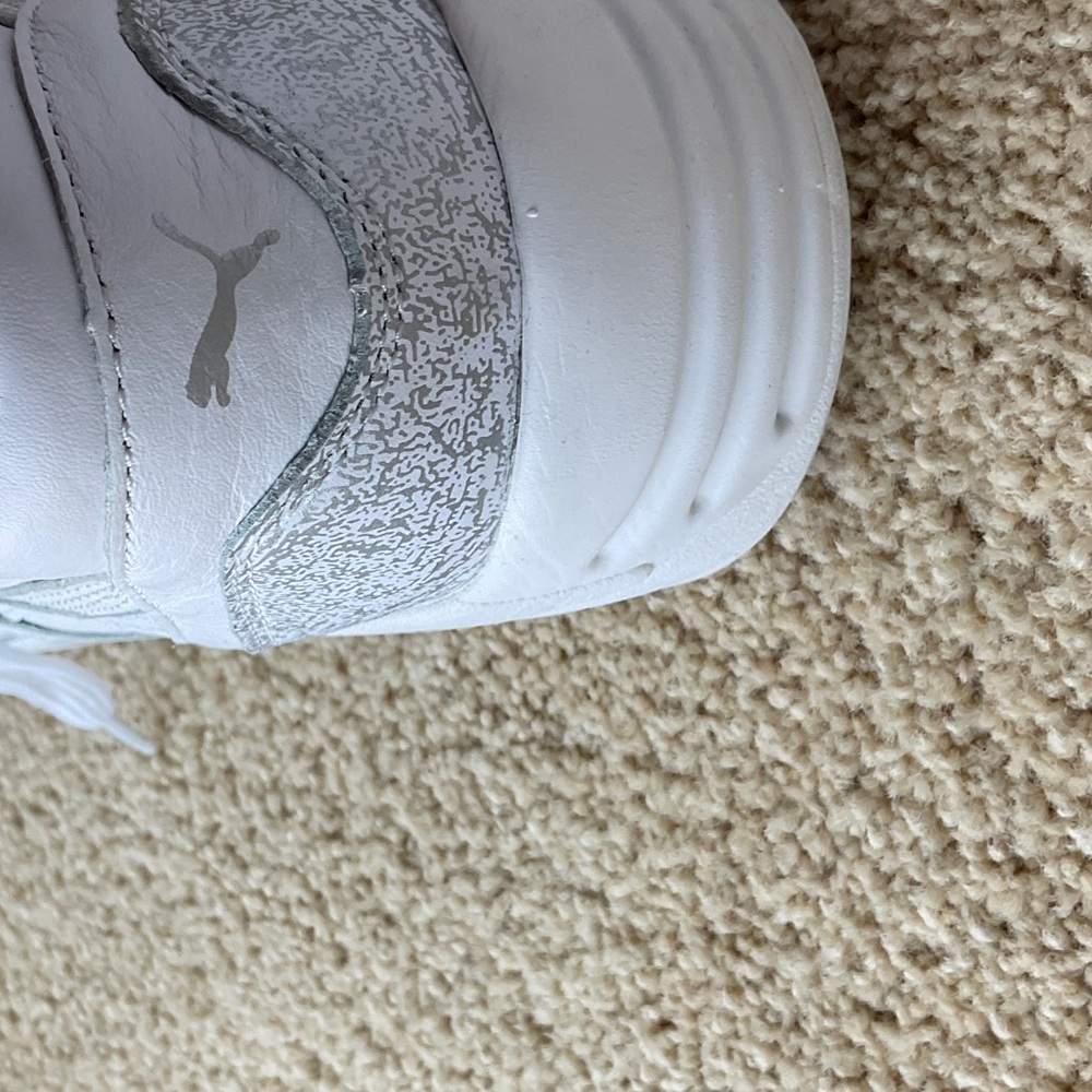 Puma Classic White Lace-Up Sneakers - Picture 5 of 5